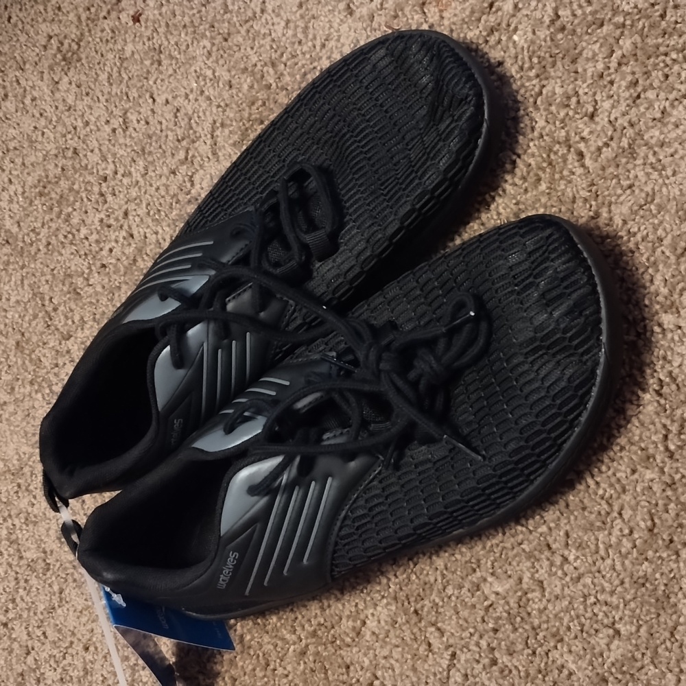 Watelves black barefoot shoes size 45